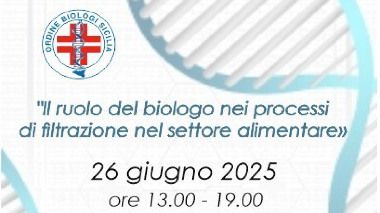 IL RUOLO DEL BIOLOGO NEI PROCESSI DI FILTRAZIONE NEL SETTORE ALIMENTARE 